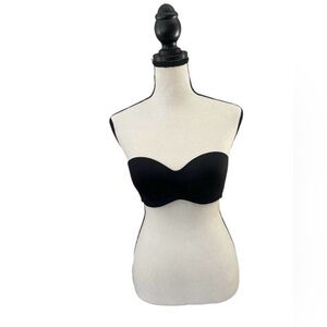 NWT Victoria's Secret Black Strapless Bra